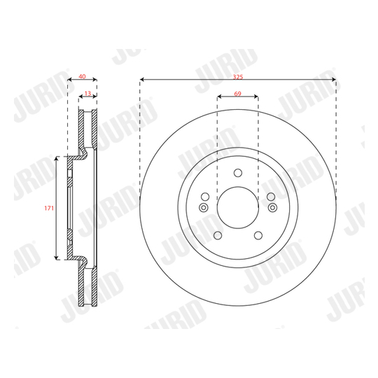 563747JC-1 - Brake Disc 