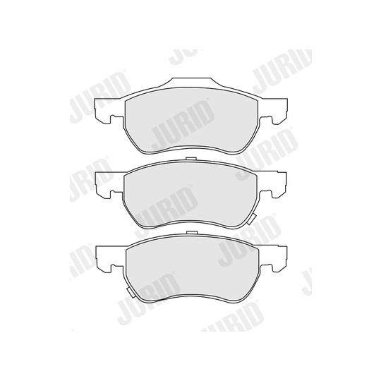 574213J - Brake Pad Set, disc brake 