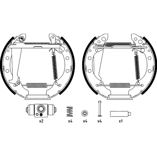 84044710 - Piduriklotside komplekt 