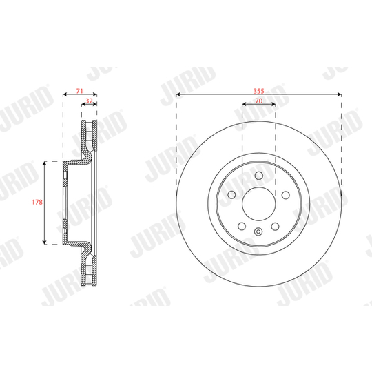 563656JC-1 - Brake Disc 