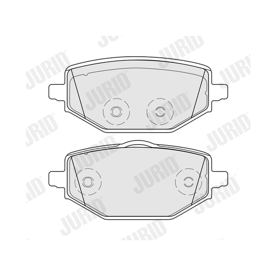 574219J - Brake Pad Set, disc brake 