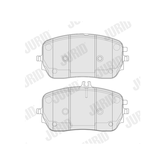 574169J - Brake Pad Set, disc brake 