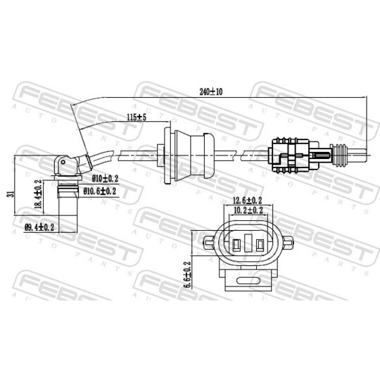 10606-003 - ABS-givare 