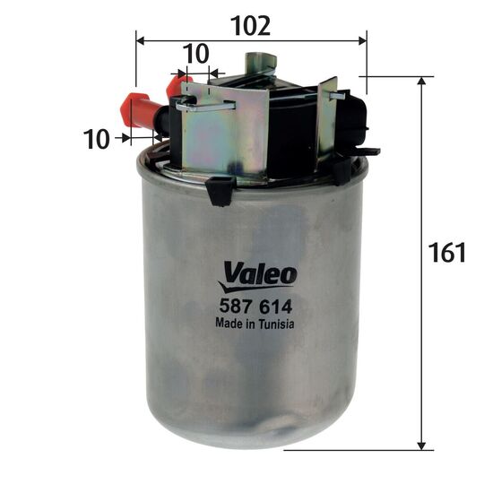 587614 - Fuel filter 