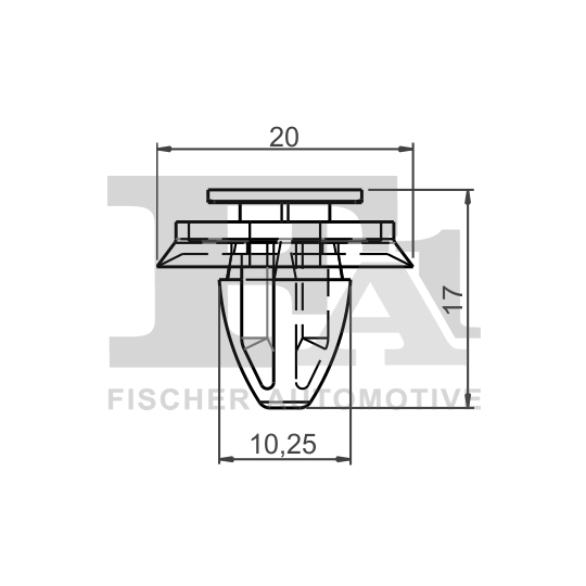 21-40012.10 - Clip, trim/protection strip 