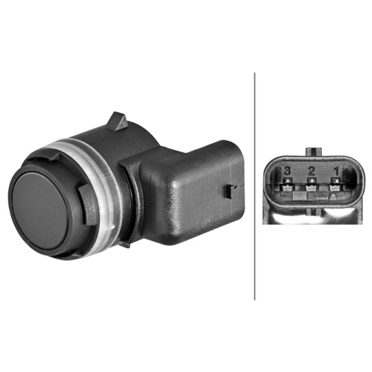 6PX 358 270-431 - Sensor, parkeringshjälp 