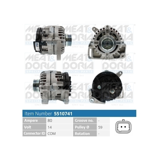 5510741 - Alternator 