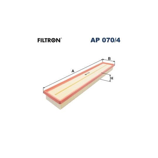 AP 070/4 - Air filter 