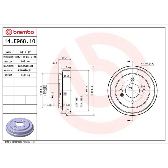 14.E968.10 - Bromstrumma 