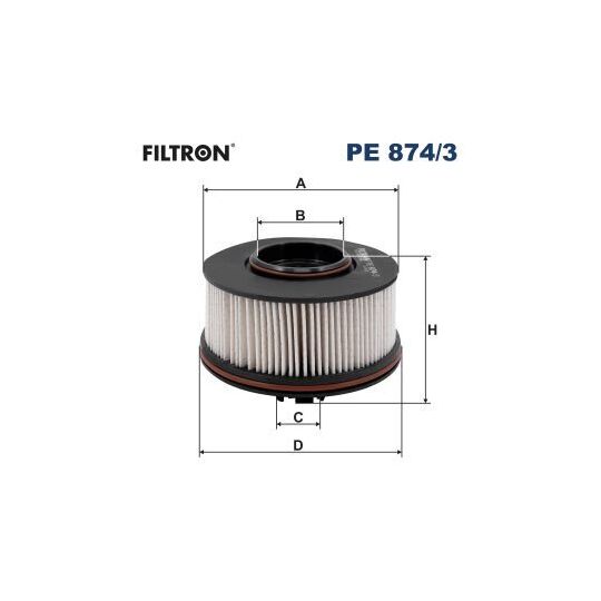 PE 874/3 - Fuel filter 