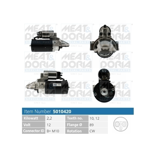 5010420 - Käynnistinmoottori 