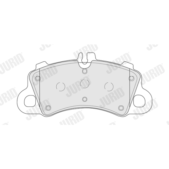 574054J - Brake Pad Set, disc brake 