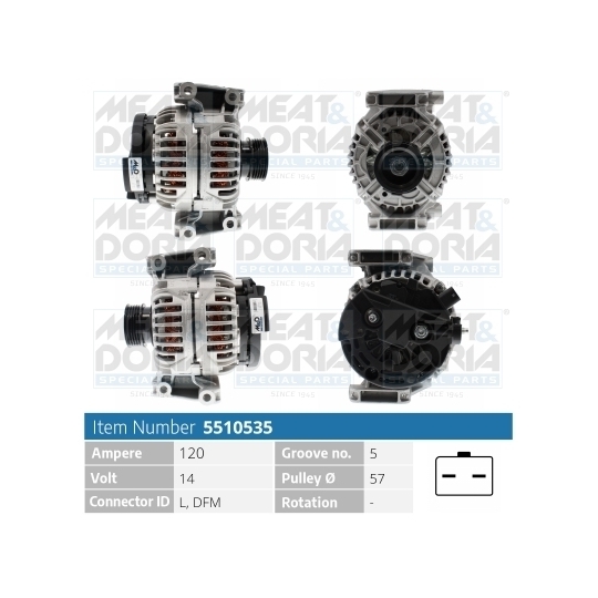 5510535 - Alternator 