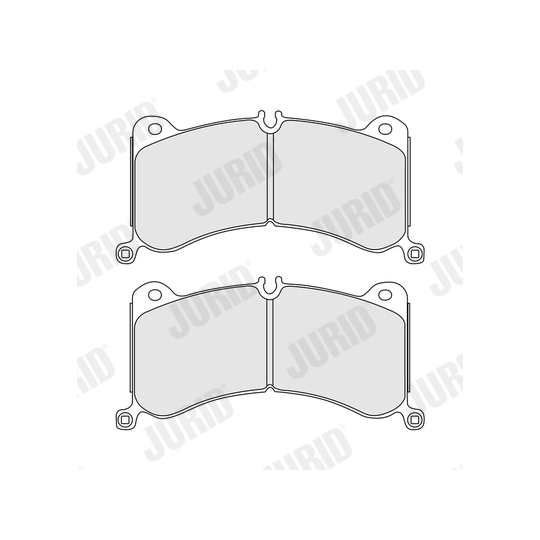 574236J - Brake Pad Set, disc brake 