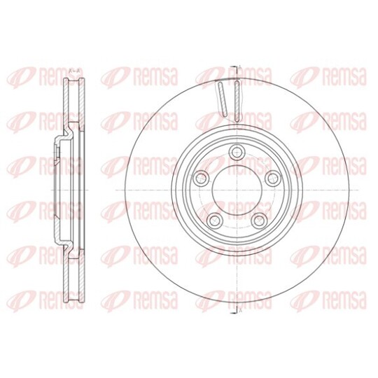 61431.10 - Brake Disc 