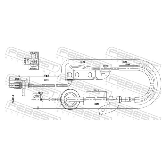 12606-019 - Sensor, wheel speed 