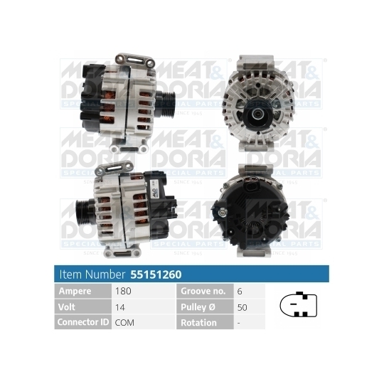 55151260 - Alternator 