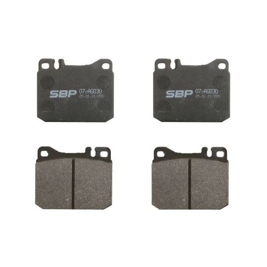 07-AG030 - Brake Pad Set, disc brake 