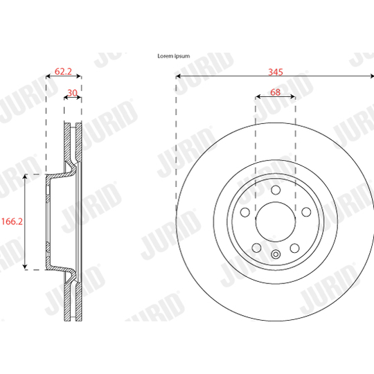 563309JC-1 - Brake Disc 