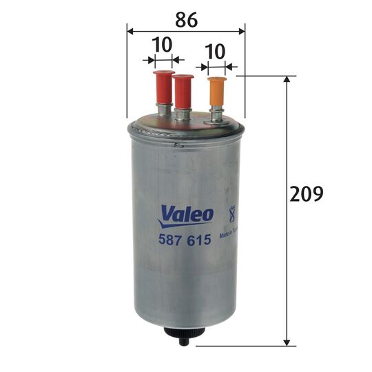 587615 - Fuel filter 