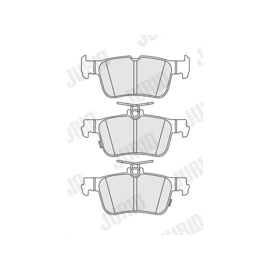 574231J - Brake Pad Set, disc brake 