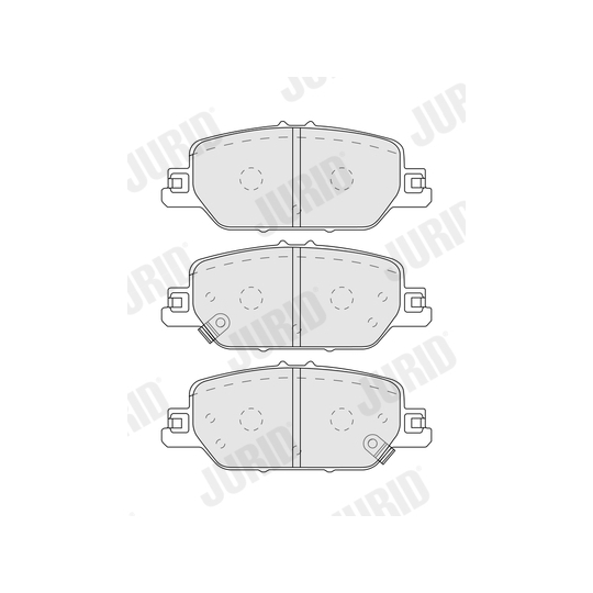 574115J - Brake Pad Set, disc brake 