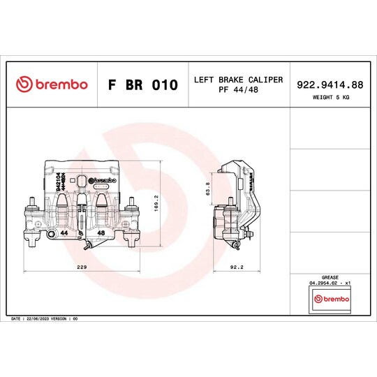 F BR 010 - Pidurisadul 