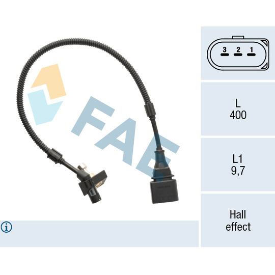 79497 - Sensor, crankshaft pulse 