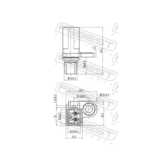 21606-010 - ABS-givare 