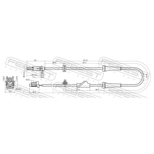 02606-011 - Sensor, wheel speed 