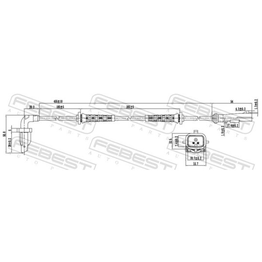 24606-003 - Sensor, wheel speed 