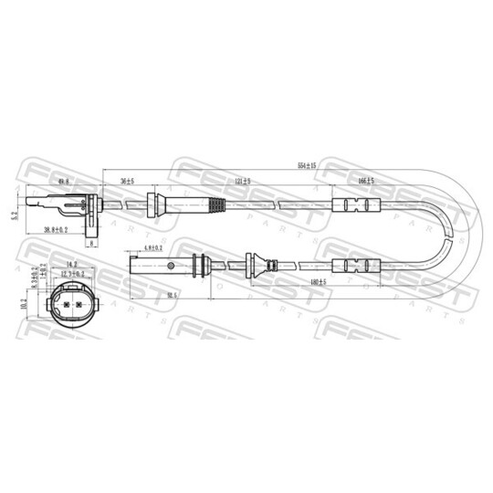 19606-002 - Sensor, wheel speed 