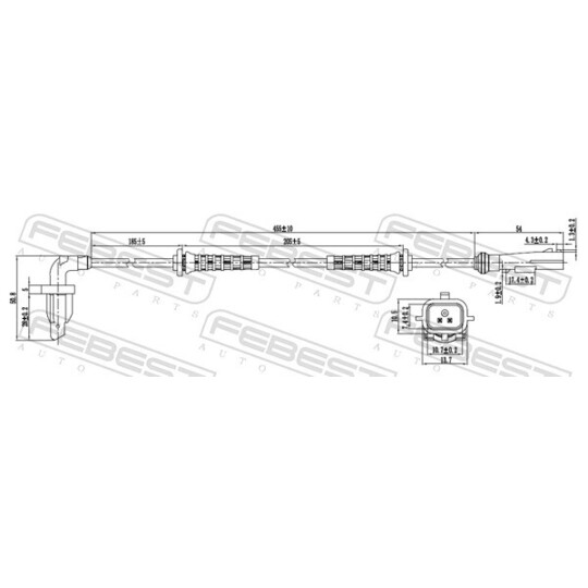 24606-004 - Sensor, wheel speed 