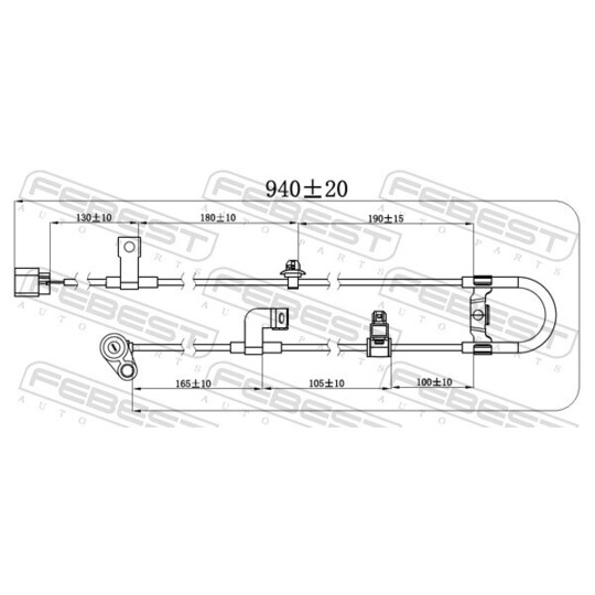 04606-019 - ABS-anturi 