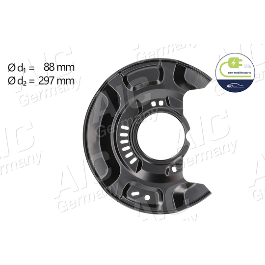 71385 - Splash Panel, brake disc 