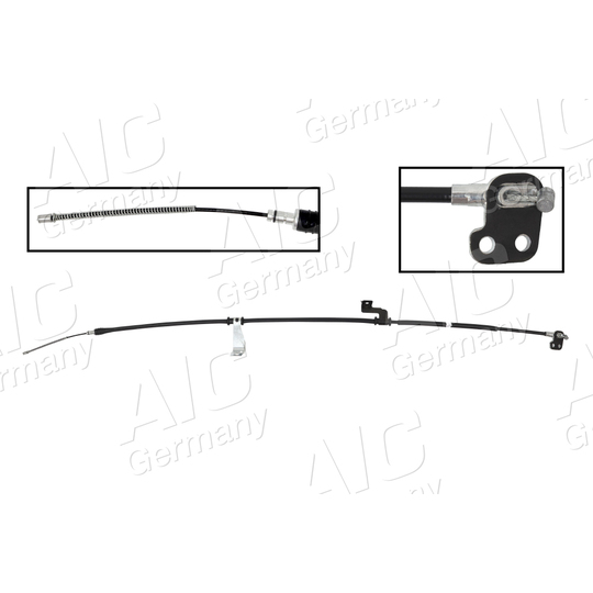 75282 - Cable, parking brake 