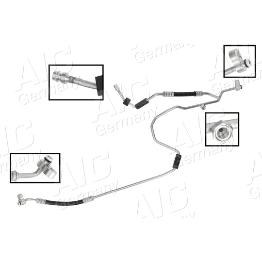 74914 - High Pressure Line, air conditioning 