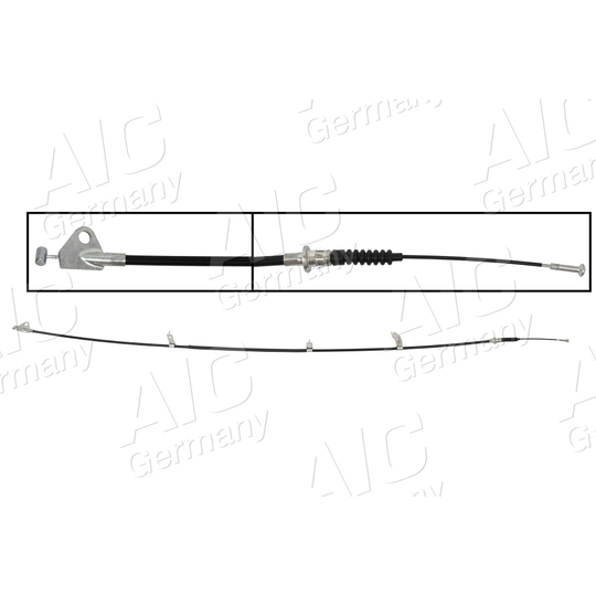 75285 - Cable, parking brake 