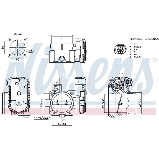 955079 - Throttle Body 