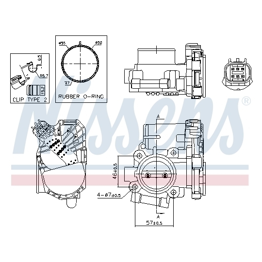 955059 - Throttle Body 