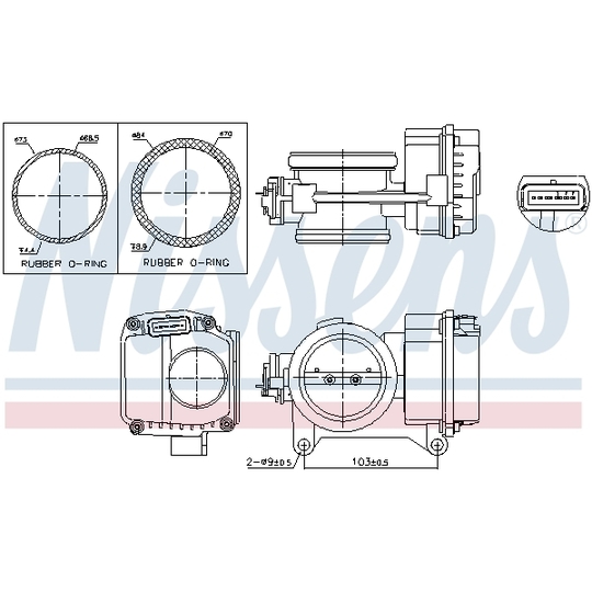 955096 - Throttle Body 