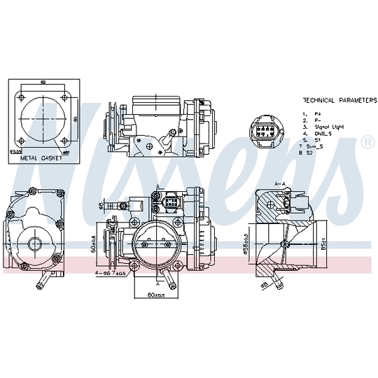 955063 - Throttle Body 