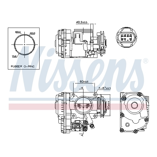 955042 - Throttle Body 