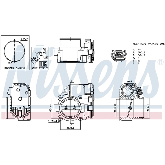 955193 - Throttle Body 