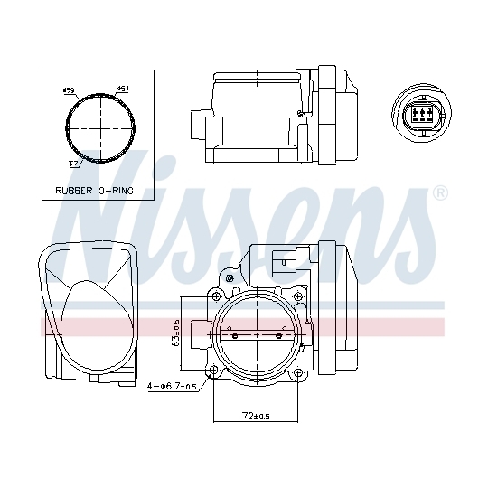 955113 - Throttle Body 