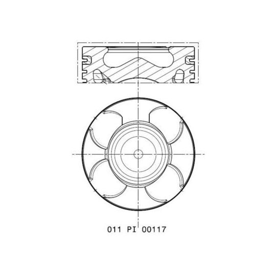 011 PI 00117 001 - Piston 