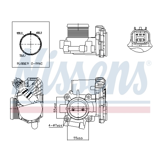 955009 - Throttle Body 