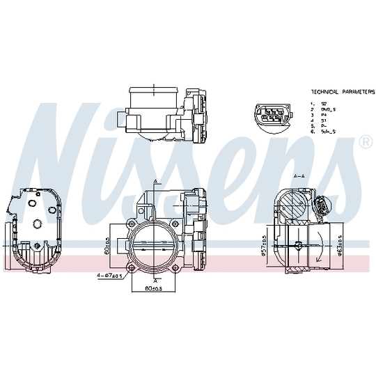 955007 - Throttle Body 