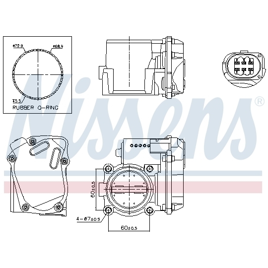 955058 - Throttle Body 