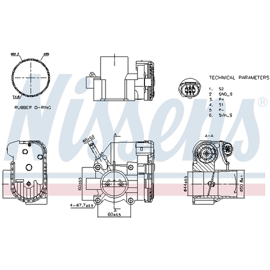 955125 - Throttle Body 